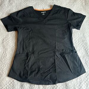 Black Scrub Top